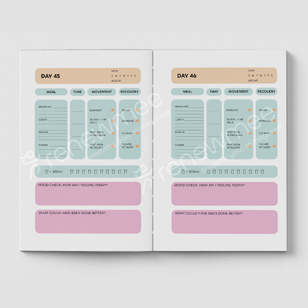 Renewmee self care journal