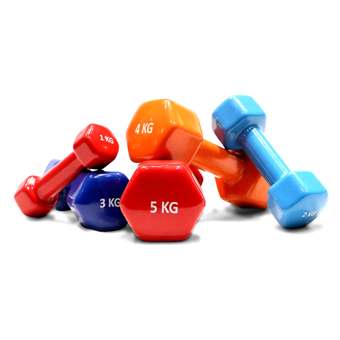 Premium Vinyl Dumbbell (1-5 kgs)